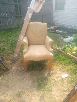 Arm Chair (Greenish)