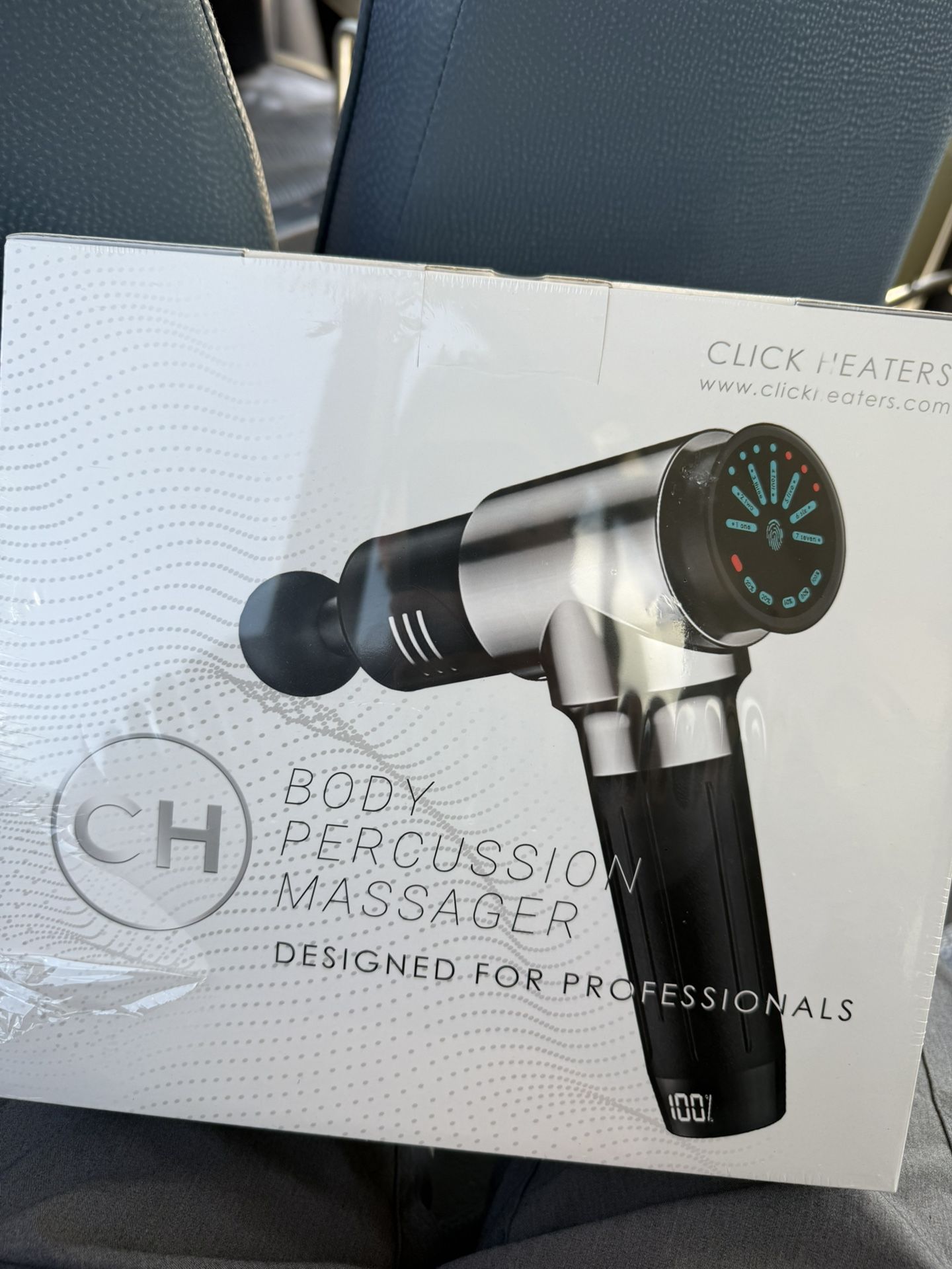 Click Heater Massage Gun Brand New