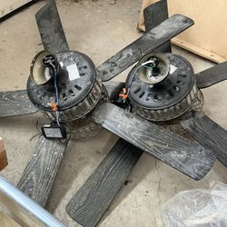 Two beautiful ceiling fans