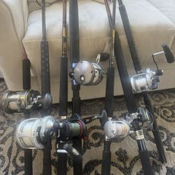 Offshore Fishing Rods & Reels- Shimano, Penn, Daiwa, Graftech, AFTCO, Sabre 