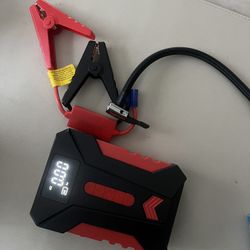 Car Starter , Phone Charger ,flash Light ,air Inflator 