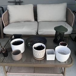Outdoor Sofa And Table