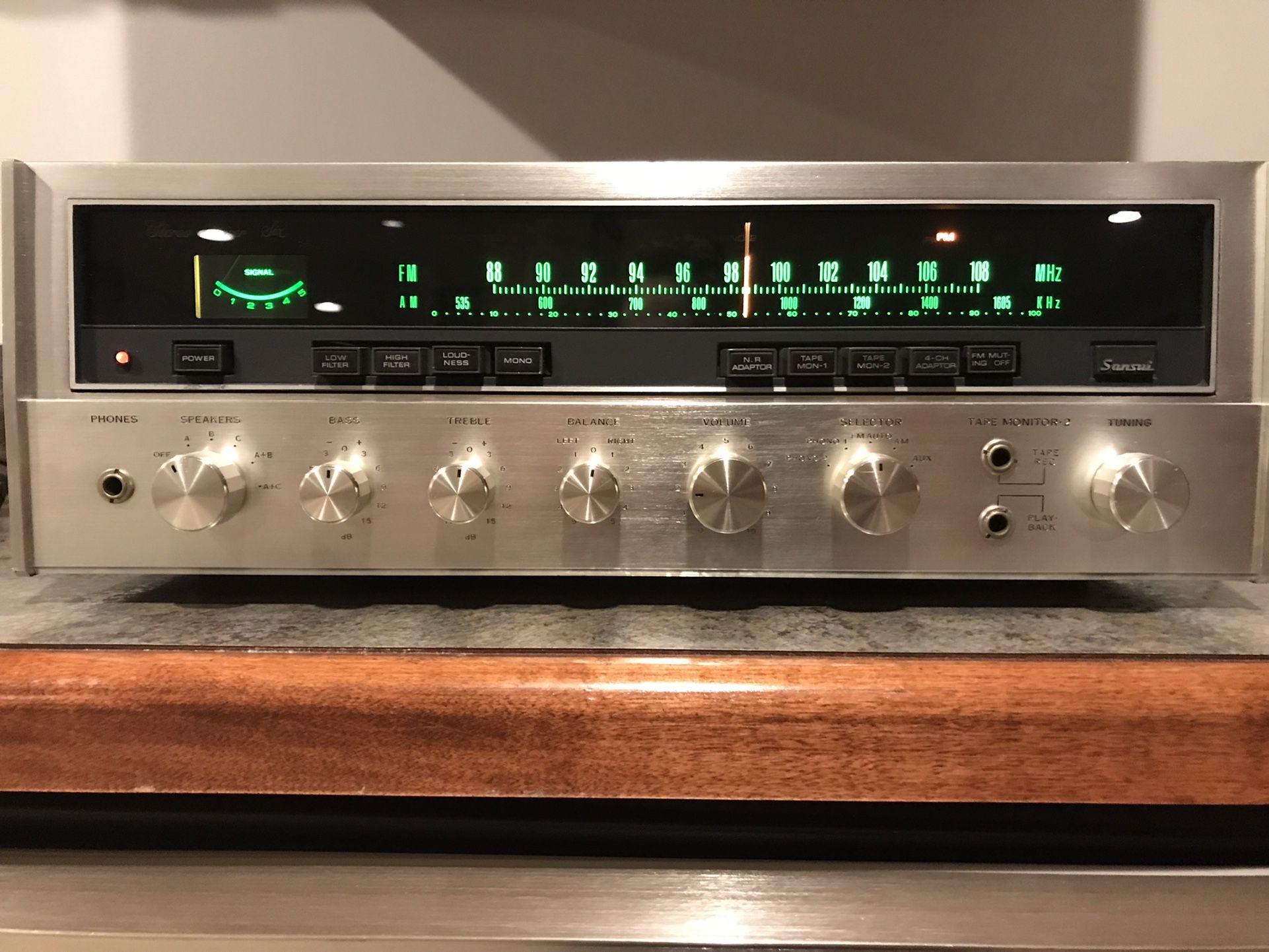Sansui Six Stereo Receiver (Restored)