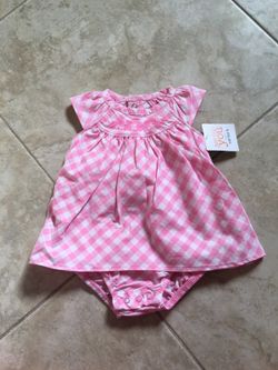 Carter's pink dress