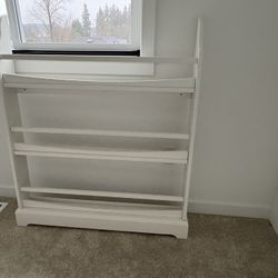 Pottery Barn Kids White Bookshelf / Storage Shelf