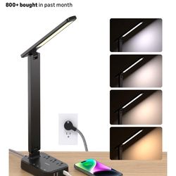 Addtam LED Desk Lamp Power Strip
