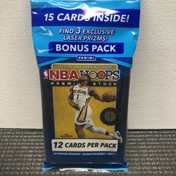🔥 2019-20 Panini NBA Hoops Premium Stock Factory Sealed Cello Pack 🔥
