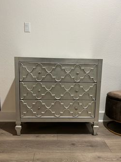 Silver dresser