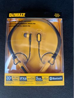 Dewalt wireless headphones