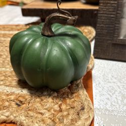 Green pumpkins