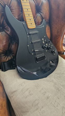 Modded Unknown Strat Guitar 