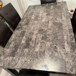 Dining Table And 6 Chairs 