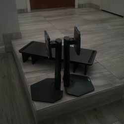 Dual Adjustable Height For Computer Screen