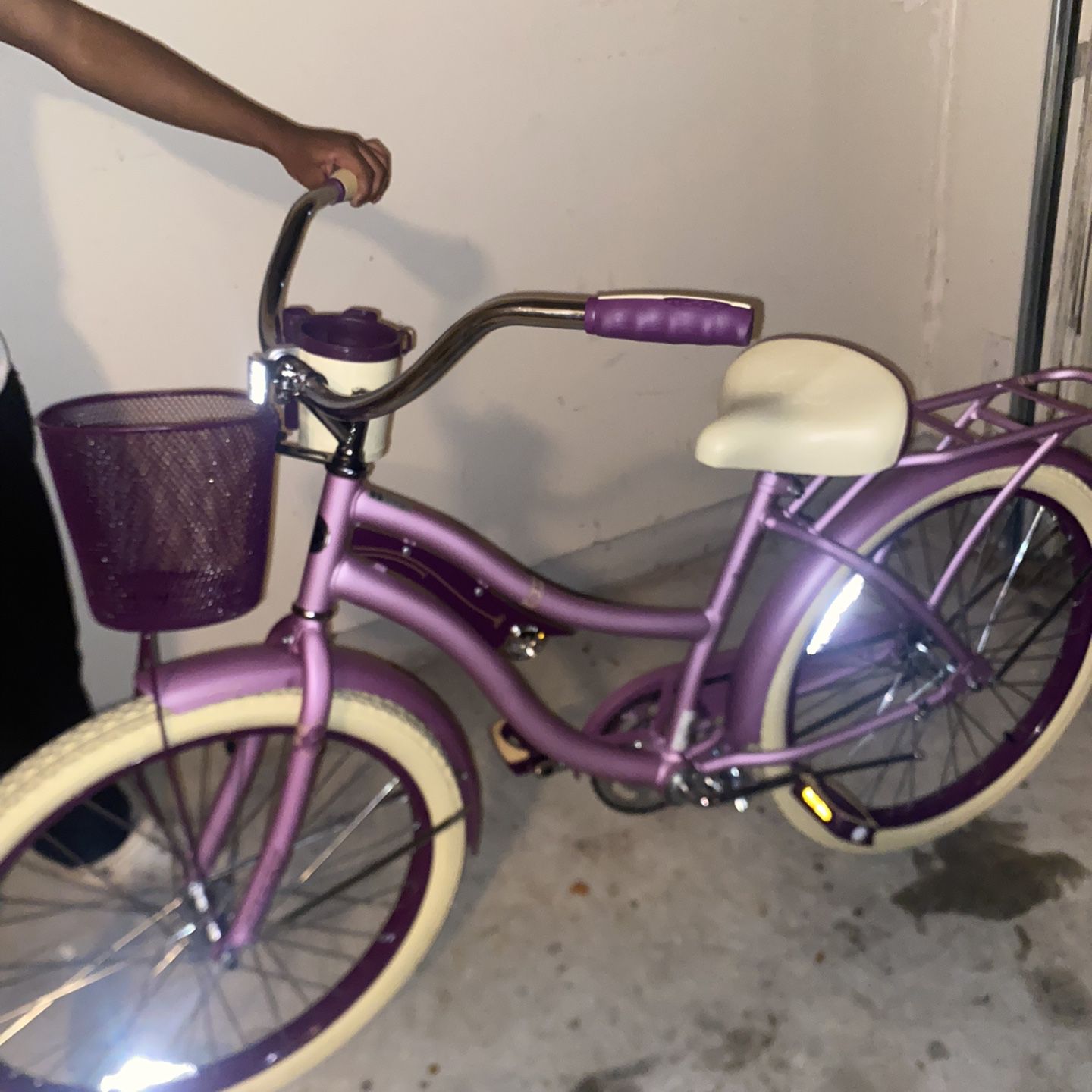 Dynacraft Gauntlet 24” Mountain Bike & Huffy 24 nel lusso girls cruiser bike purple satin