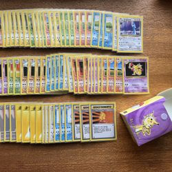 Italian Base Set Pokémon Cards 