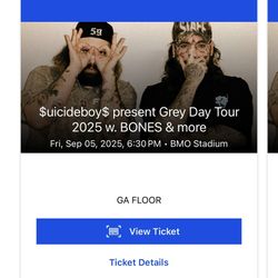 (1) Ticket Suicideboyz 