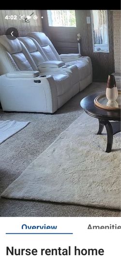 Leather movie theater recliner seating