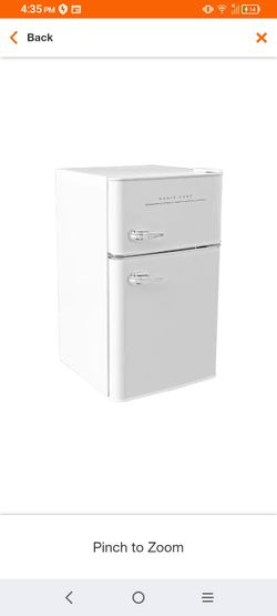 Brand New vintage mini fridge