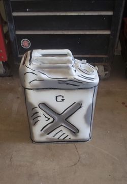 Gas can decor
