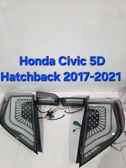 Honda Civic 5D 2017-2021 Tail Lights Hatchback