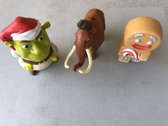 Vintage Shrek Toys - Three for $8