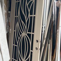 38”x98” Security/ Screen Door Fits Entry 36” Doors ( Right Hand) With The Frame Its 40.1/2inch Wide 