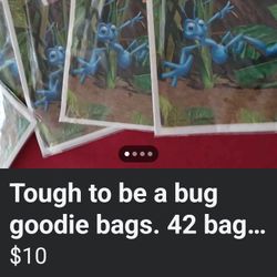 Tough To Be A Bug Goodie Bags