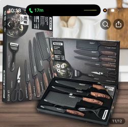 Kitchen Knife Box Set