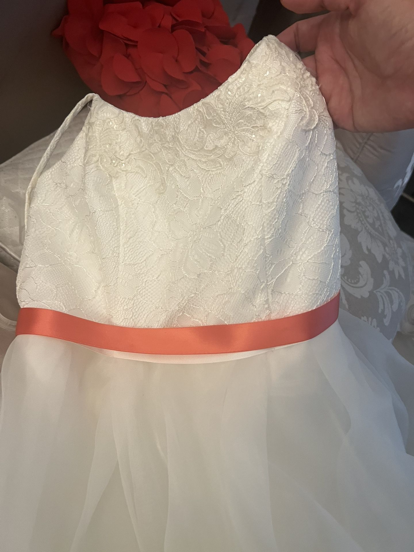 Flower Girl Dress Size 10 - Wedding