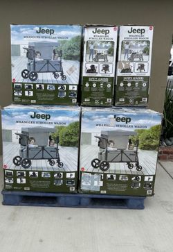 Jeep wrangler stroller wagon