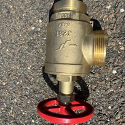 2” Grooved 2.5” Hose Valve