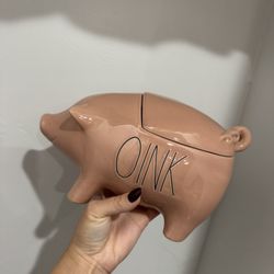 Rae Dunn Oink Canister 🐷