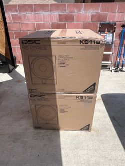 Qsc ks118 pair