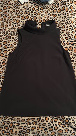 Women’s black dress shirt