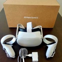 OCULUS QUEST 2 WITH 65 GAMES 