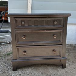 Dark Brown Nightstands 