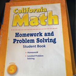 Math Practice Book And science