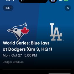 Dodger Stadium Parking Game 3  Monday Oct 27