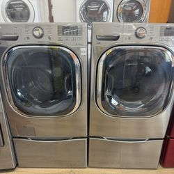 LG Set Washer And Dryer Electric 