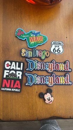 Lot of 7 Souvenir Travel Fridge Magnets
