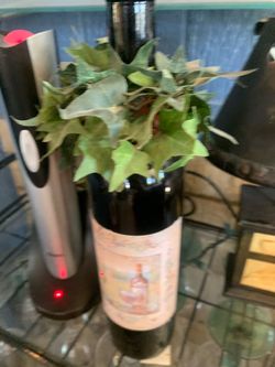 Wine bottle light