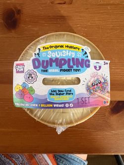 The Original Mystery Squishy Dumpling – Rare Party Confetti – Series 3