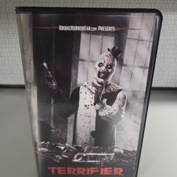 Blood Variant Terrifier 1 VHS Clam Shell Witter Ent Art The Clown
