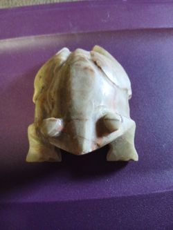 Hand-Carved Stone Turtle Figurine