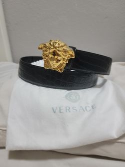 Versace Crocodile Belt