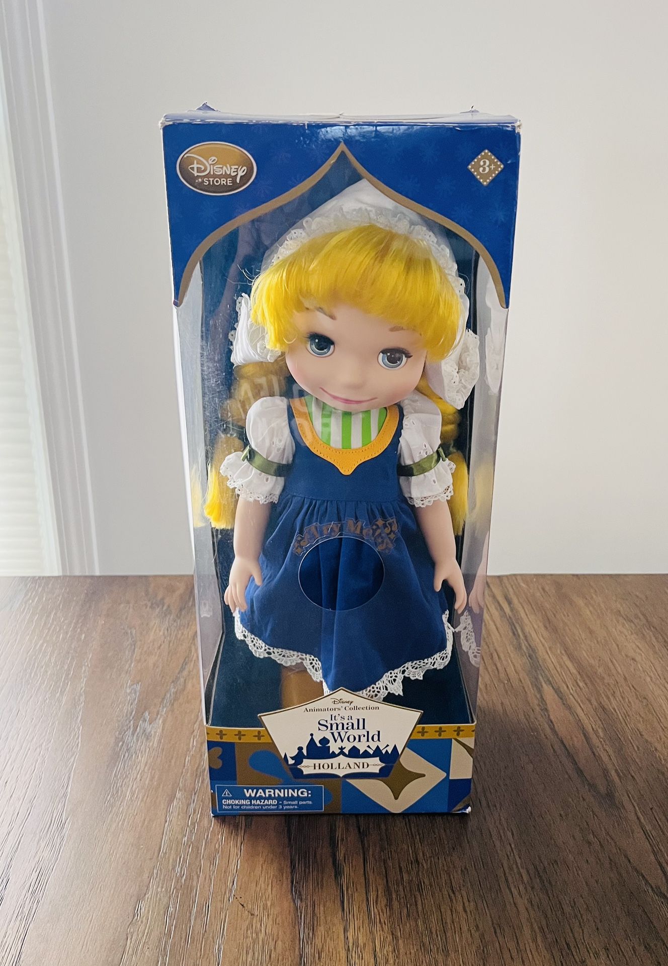 Disney Animators Collection It's A Small World HOLLAND Singing Doll RETIRED RARE