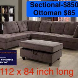 FREE DELIVERY🍀Brand New Sectional Sofa Couch 
