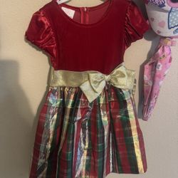 Bonnie Jean - Christmas Dress - Size 6