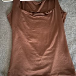 Brown Tank Top 
