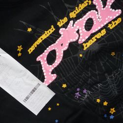 Sp5der P*nk Hoodie